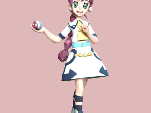 Chloe Cerise - Pokmon 3D 프린트 모델
