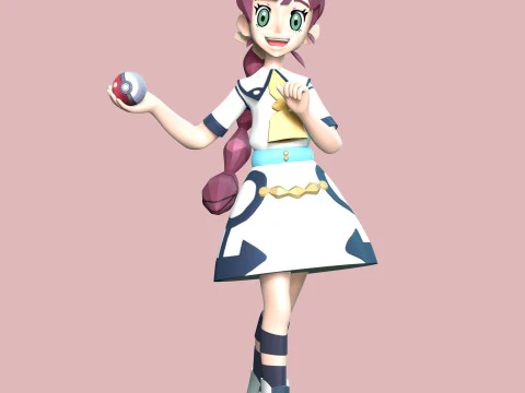Chloe Cerise - Pokmon 3D Print Model