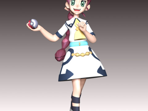 Chloe Cerise - Pokmon 3D printmodel
