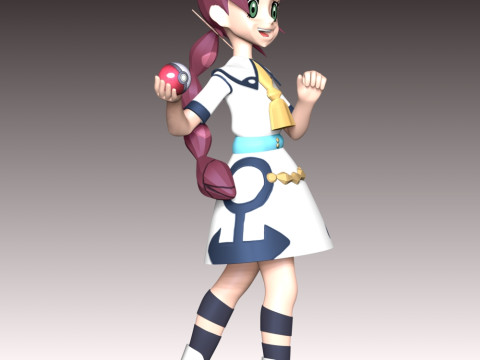 Chloe Cerise - Pokmon 3D printmodel