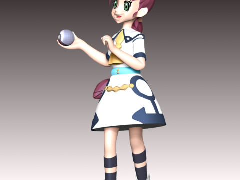 Chloe Cerise - Pokmon 3D printmodel