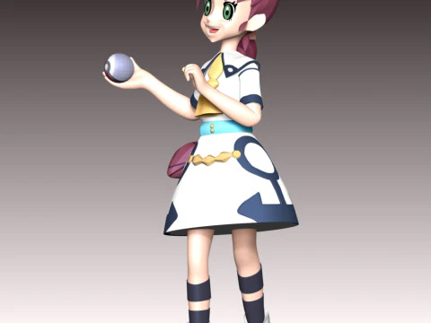Chloe Cerise - Pokmon 3D Print Model