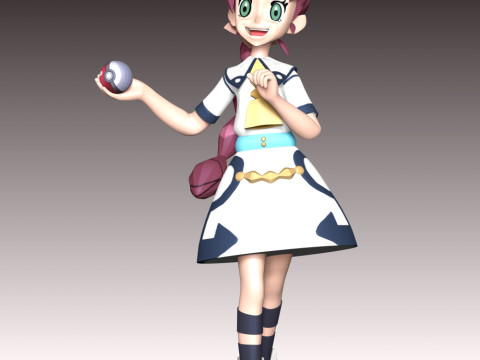 Chloe Cerise - Pokmon 3D printmodel