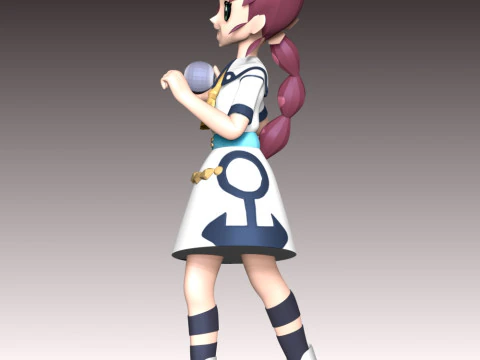 Chloe Cerise - Pokmon 3D Print Model