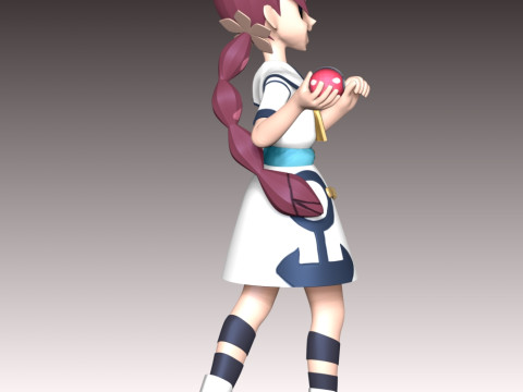 Chloe Cerise - Pokmon 3D printmodel