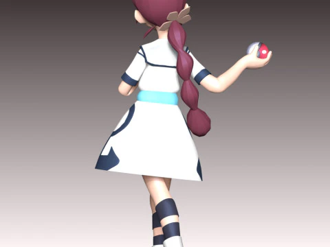 Chloe Cerise - Pokmon 3D Print Model