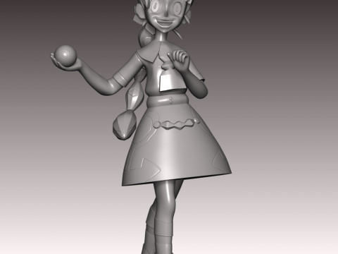 Chloe Cerise - Pokmon 3D printmodel