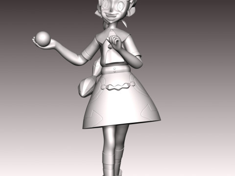 Chloe Cerise - Pokmon 3D printmodel