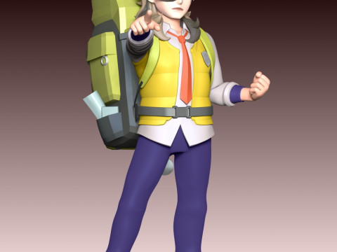 Arven - Pokemon 3D Принт Модель