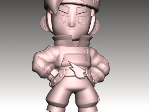 The Fans Fang - Brawl Stars 3D 프린트 모델