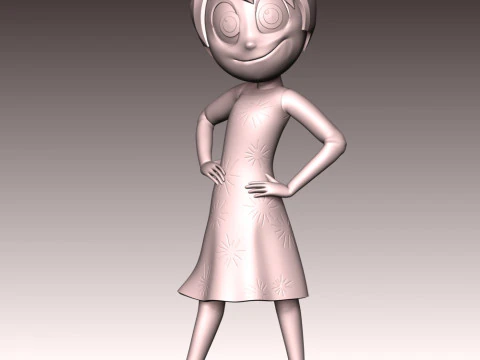 Joy - Inside Out 3D Print Model