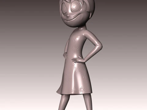 Joy - Inside Out 3D Print Model