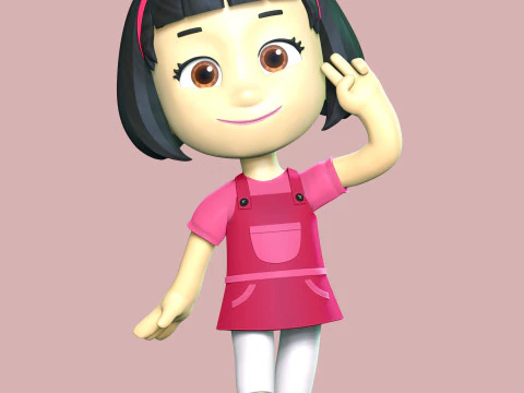 Sarah - Paw Patrol 3D Print Model