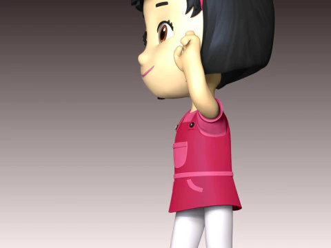 Sarah - Paw Patrol 3D Print Model