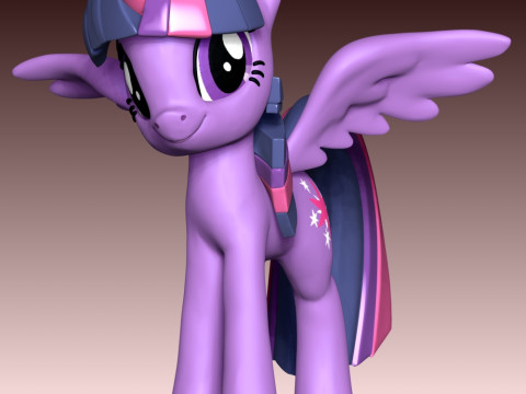 Twilight Sparkle - My Little Pony 3D Принт Модель