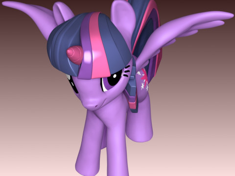 Twilight Sparkle - My Little Pony 3D Принт Модель
