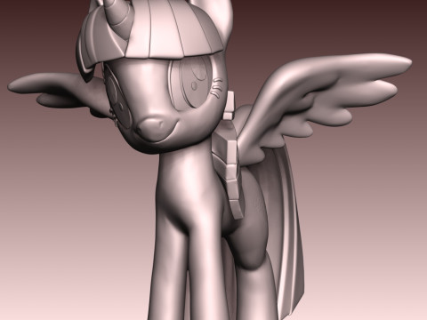 Twilight Sparkle - My Little Pony 3D Принт Модель