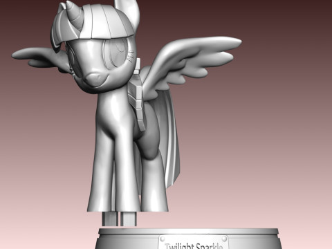Twilight Sparkle - My Little Pony 3D Принт Модель