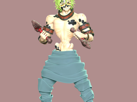 Gyutaro - Demon Slayer 3D Print Model