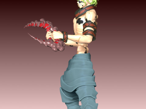 Gyutaro - Demon Slayer 3D Print Model