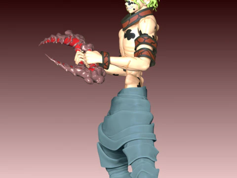 Gyutaro - Demon Slayer 3D Print Model