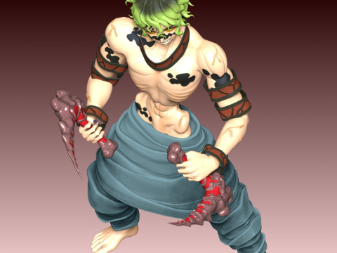 Gyutaro - Demon Slayer 3D Print Model
