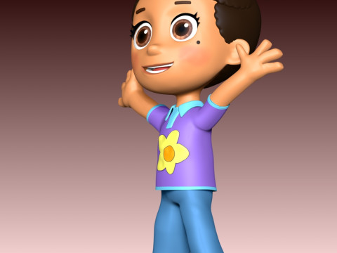 Julia Goodway - Paw Patrol Model Cetak 3D