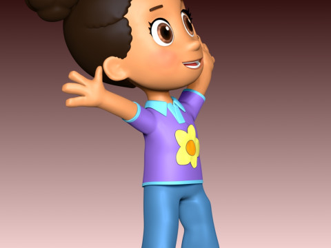 Julia Goodway - Paw Patrol Model Cetak 3D