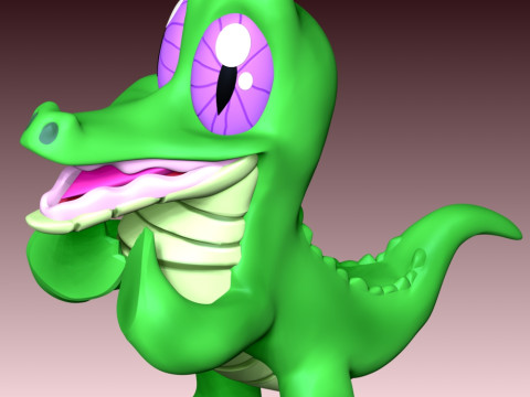 Gummy - My Little Pony Modèles 3D en vedette