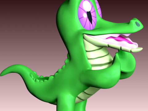 Gummy - My Little Pony Modèles 3D en vedette
