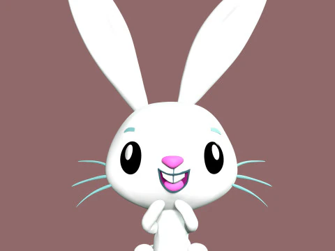 Coelhinho Anjo - Meu Pequeno Pônei Modelo de Impressão 3D