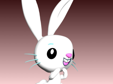 Angel Bunny - My Little Pony 3D Принт Модель
