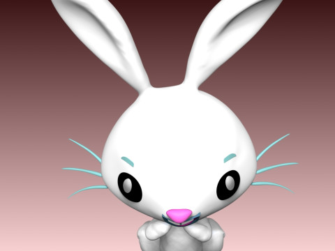 Angel Bunny - My Little Pony 3D Принт Модель