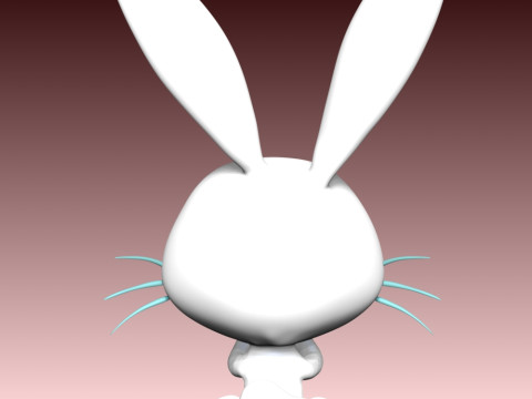 Angel Bunny - My Little Pony 3D Принт Модель