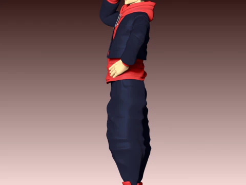 Yuji Itadori - Jujutsu Kaisen 3D Print Model