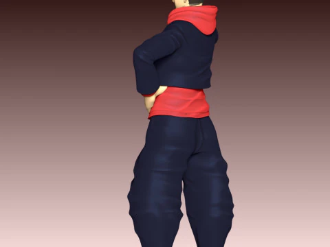 Yuji Itadori - Jujutsu Kaisen 3D Print Model