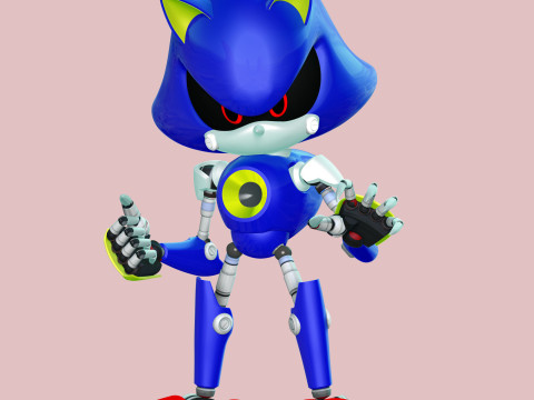 Metal Soni Fan Art 3D Принт Модель