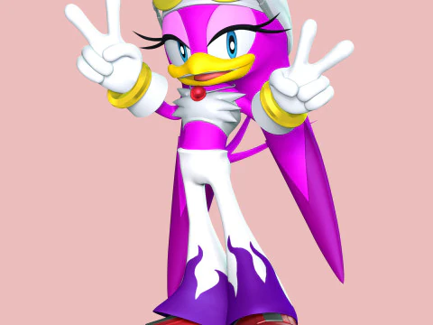 Arte dos fãs da onda da andorinha Modelo de Impressão 3D