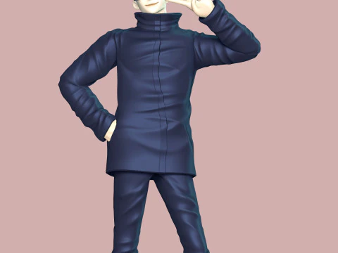 고조 사토루 - 유술해선 3D 프린트 모델