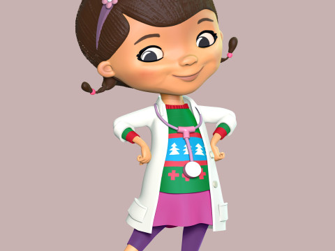 Doc McStuffins Modelo de Impressão 3D