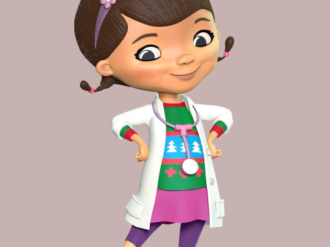 Doc McStuffins 3D Print Model