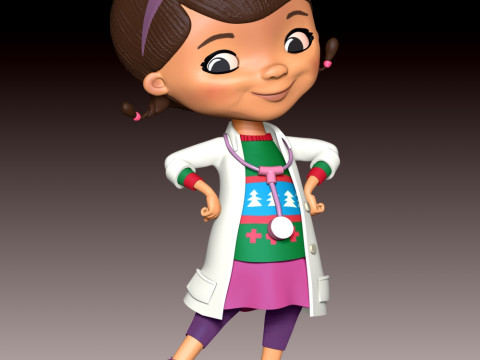 Doc McStuffins 3D Print Model