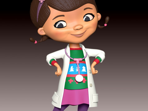 Doc McStuffins 3D Print Model