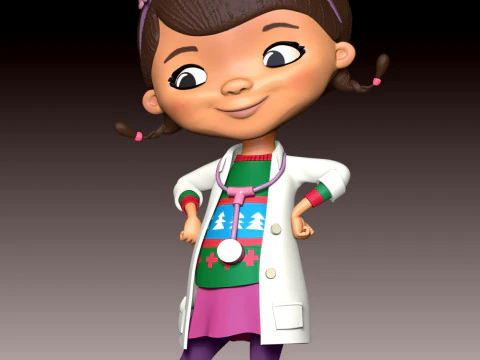 Doc McStuffins 3D Print Model