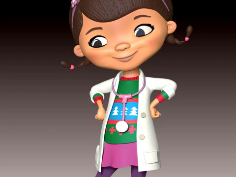 Doc McStuffins 3D Print Model