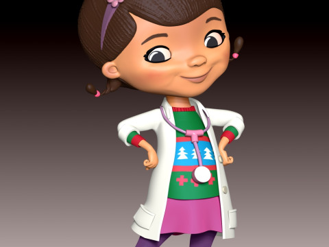 Doc McStuffins 3D Print Model