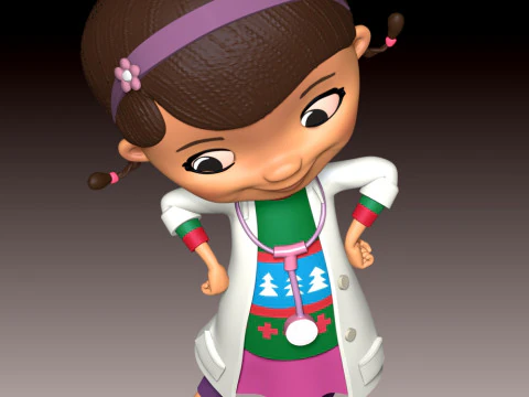 Doc McStuffins 3D Print Model