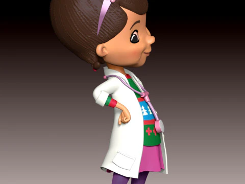 Doc McStuffins 3D Print Model