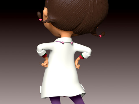 Doc McStuffins 3D Print Model