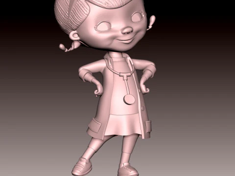 Doc McStuffins 3D Print Model